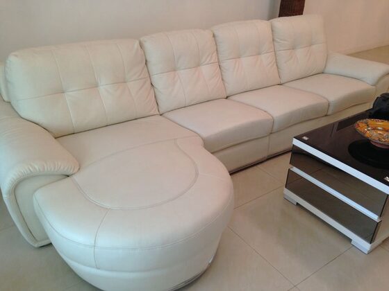 leather sofa cleaning